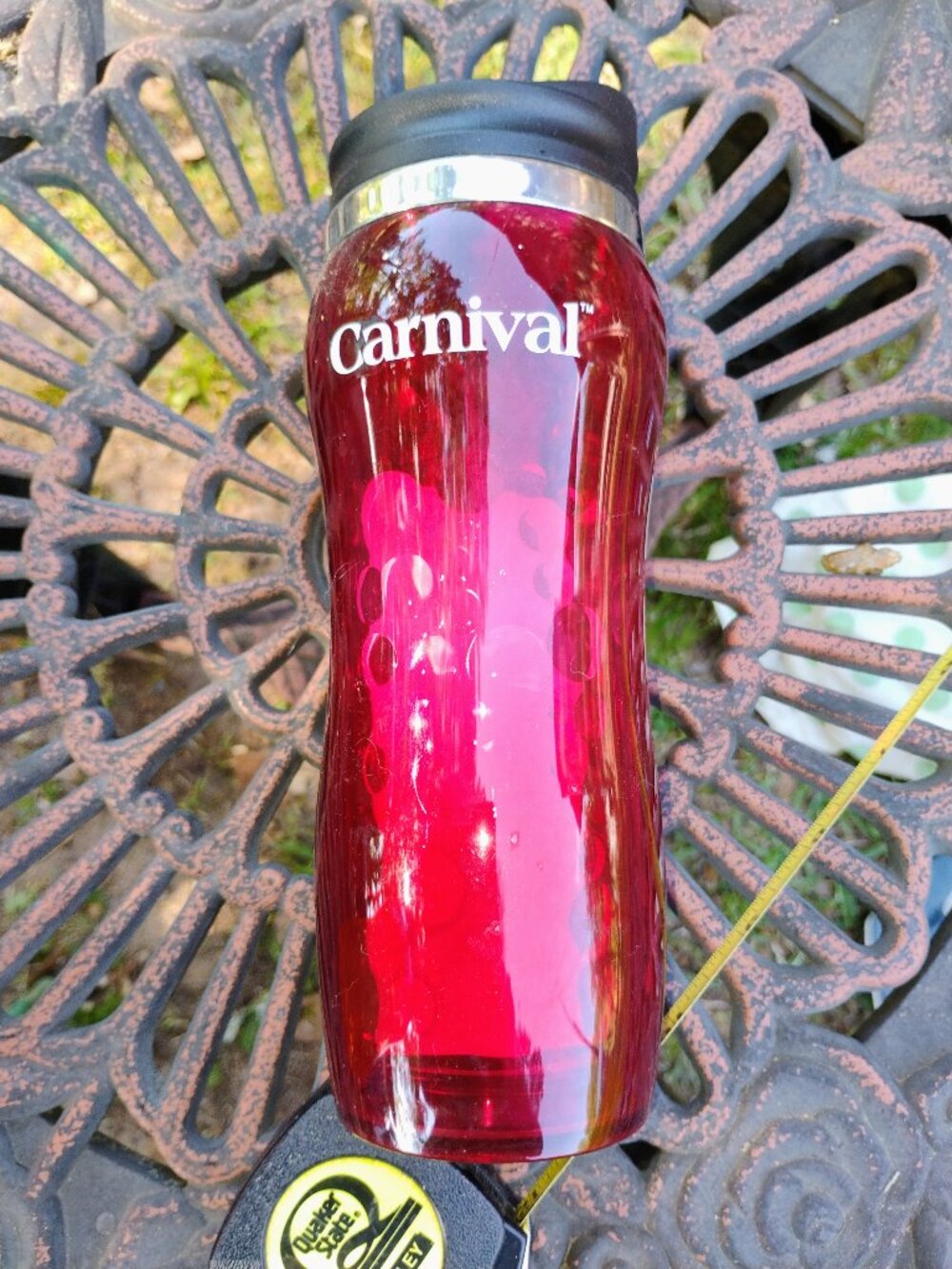 Red Carnival Cruise tumbler 2017